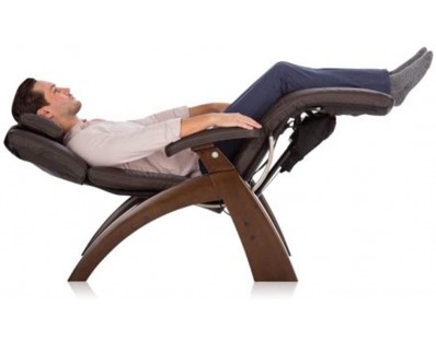 Human Touch Perfect Chair PC-350 Classic Power Zero Gravity Recliner - Espresso Top Grain Leather
