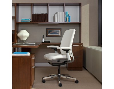 Steelcase Amia Chair with Leather Design Option