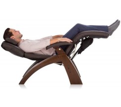 Human Touch Perfect Chair PC-350 Classic Power Zero Gravity Recliner - Espresso Top Grain Leather