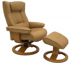 Fjords Regent Recliner with Ottoman