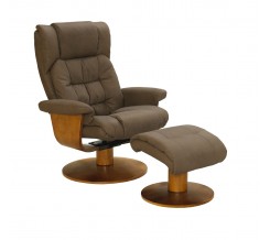 Oslo Collection Vinci Recliner with Ottoman