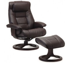 Fjords Mustang Recliner with Ottoman